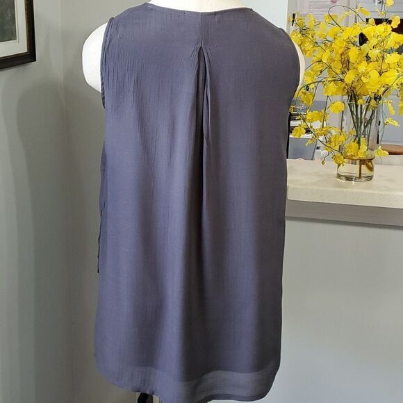 PICADILLY CANADA,women's gray oversized tunic top. Size small. Minamalist - Picture 5 of 7